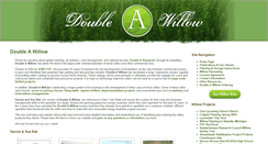 Desktop Screenshot of doubleawillow.com